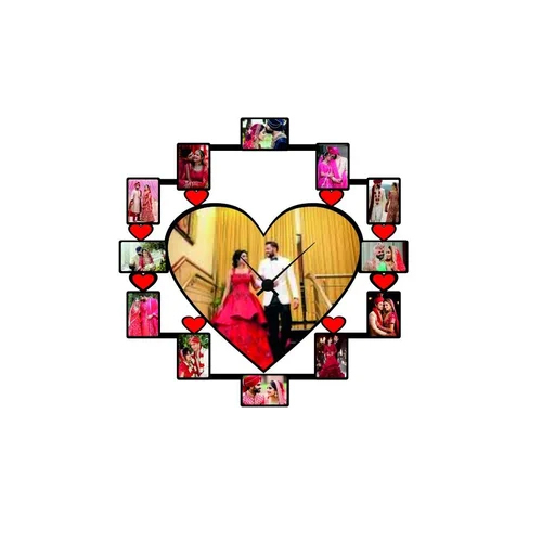 Ppwc14 Personalized Sublimation Wall Clock - Color: Black