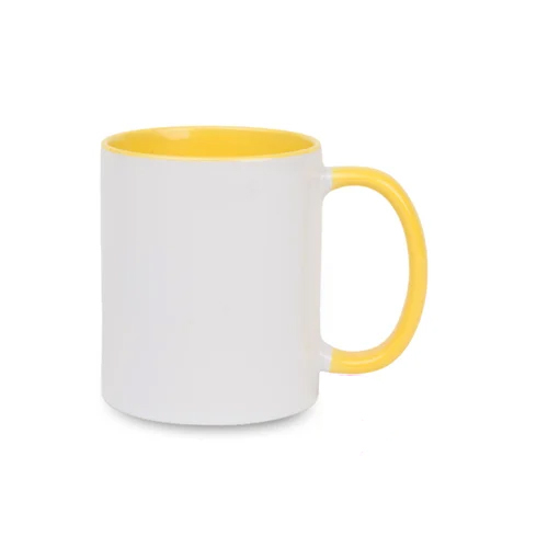 03_3 Tone Ceramic Sublimation Mug - Capacity: 100 Milliliter (Ml)
