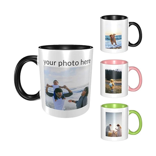 Printed White Sublimation Mug - Capacity: 100 Milliliter (Ml)