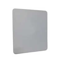 White Plain Mouse Pad - Material: Rubber