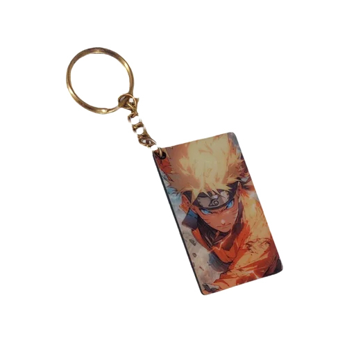 Sublimation Key Chain - Color: Multicolor