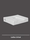 Ledish Urinal - Color: White