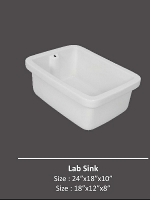 Ceramic lab sink