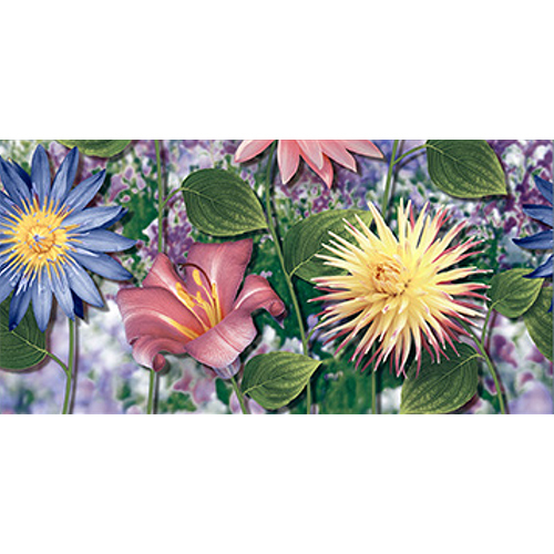 88151-HLB 300x600 MM Flower Glossy Wall Tile