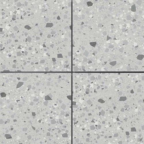 2500-R 600X600 Mm Terrazzo Matt Porcelain Tile - Feature: Non-Slip