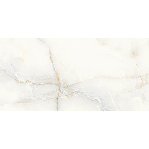 Antique Onyx White 600X1200 Mm Glossy Glazed Vitrified Tile - Feature: Acid-Resistant