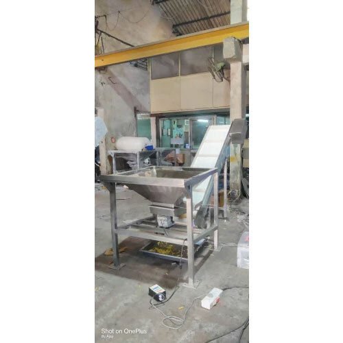 Portable Belt Conveyor - Color: Silver