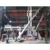 Vertical Screw Conveyor - Color: White
