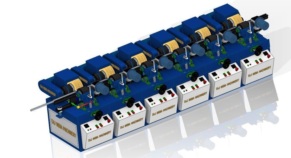 Round Pipe & Tube Polishing Machine