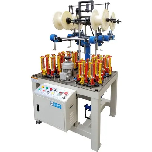 90-16-4 High Speed Braiding Machine - Color: Silver Yellow