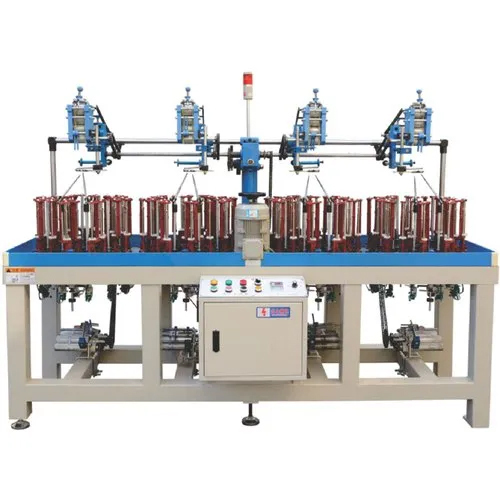 90-24-4 High Speed Knit Braiding Machine - Color: Blue