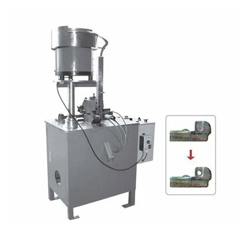 Auto Hole Punching Machine - Color: Silver