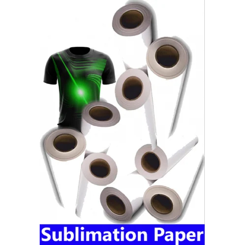 Sublimation Paper Roll - Color: White