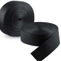 Polypropylene Webbing - Color: Black