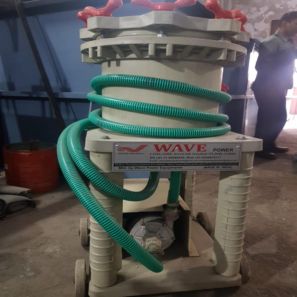 Electroplating Chemical Filter - Application: Industrial