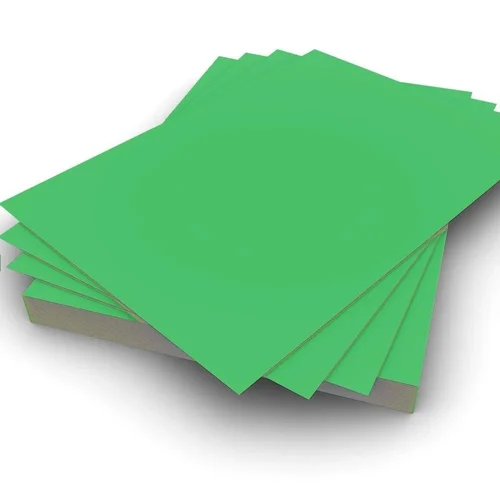 45 GSM Plain Green Maplitho Paper