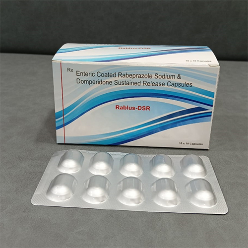 Enteric Coated Rabeprazole Sodium 20 Mg And Domperidone 30 Mg Sustained Release Capsules - Drug Type: General Medicines