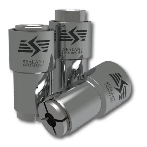 Quick Coupling For Leak Testing - Color: Silver