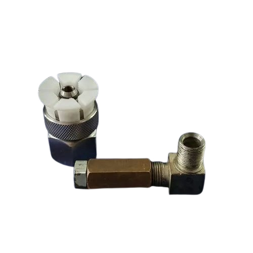 External Threading Connectors For Leakage And Pressure Testing - Color: Silver