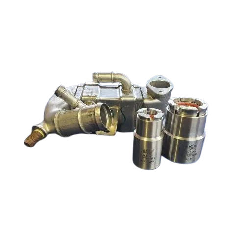 Single Touch Coupling For Cold Testing - Color: Silver