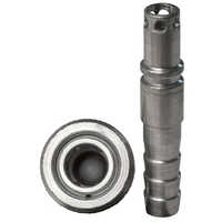 Ms Pneumatic Coupling - Color: Silver