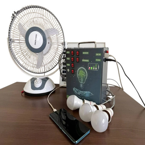 Solar Home Lighting Systems With Fan