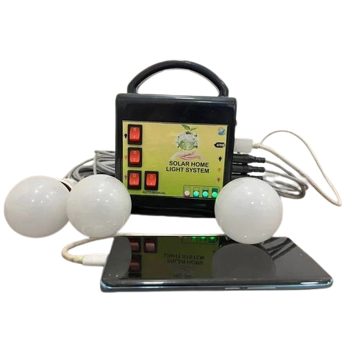 25W LED Solar Home Light Kit With Fan