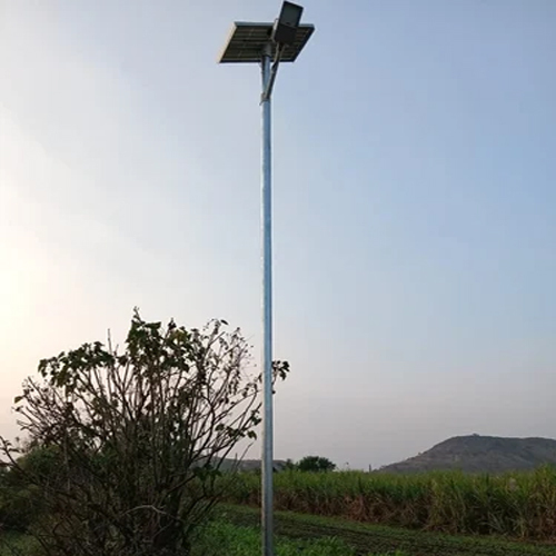 Semi Integrated Solar Street Light - Color: Silver