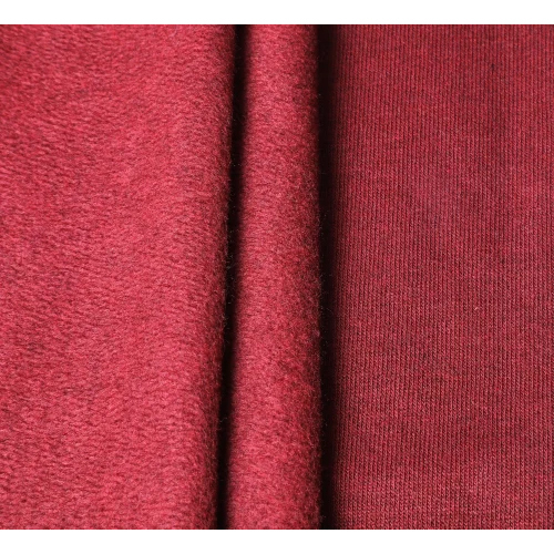PC Loop Knit Raising Fabric Maroon