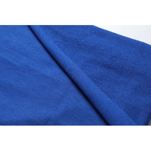 Loop Knit Unraising Fabric Sky Blue