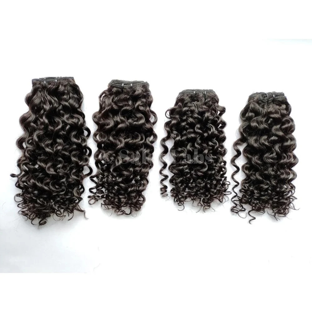 Natural Remy Human Hair Extensions, Size: 10-34 Inches