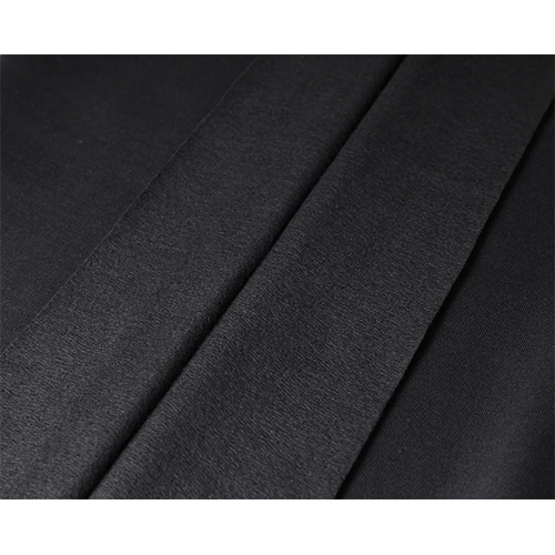 Pc Loop Knit Raising Fabric Black
