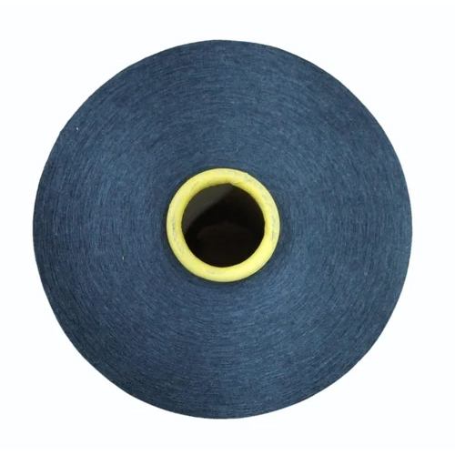 Navy Blue Melange Yarn