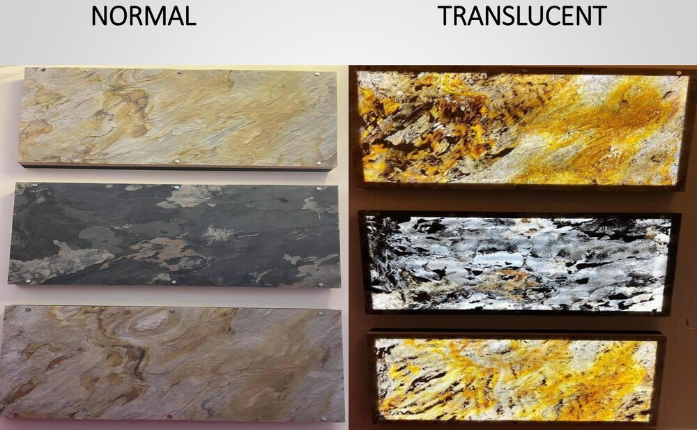 Translucent stone Veneer