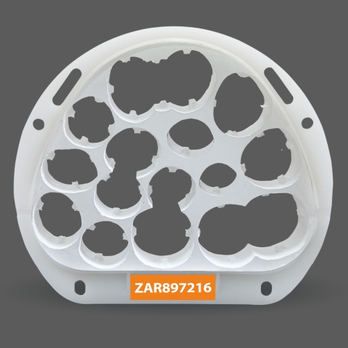 Uniaxially & Isostatically pressed 'D' Shape Opaque Zirconia Blanks (ZAR & IS-ZAR)