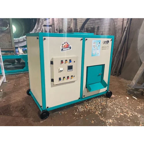 Solid Waste Treatment Composting Plant - Color: Blue