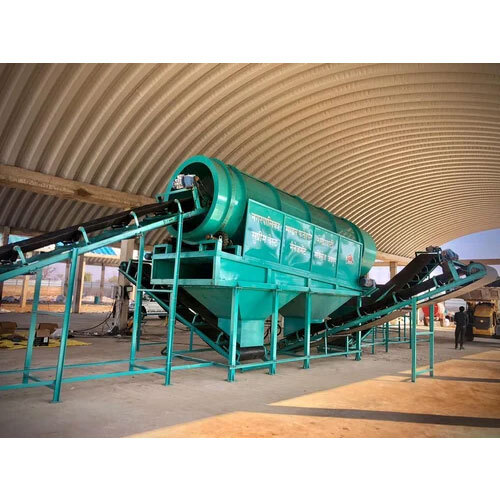 Solid Waste Compost Plant - Color: Blue