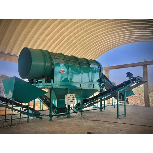 Solid Waste Compost Plant - Color: Blue