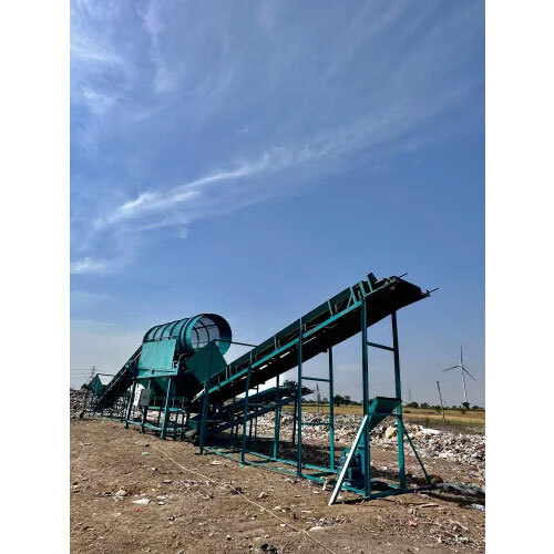 Solid Waste Compost Plant - Color: Blue