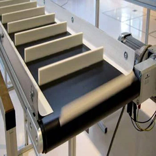 Flat Belt Conveyor - Stainless Steel, Electric Automatic Operation , Silver Finish For Industrial Material Handling And Seamless Transportation