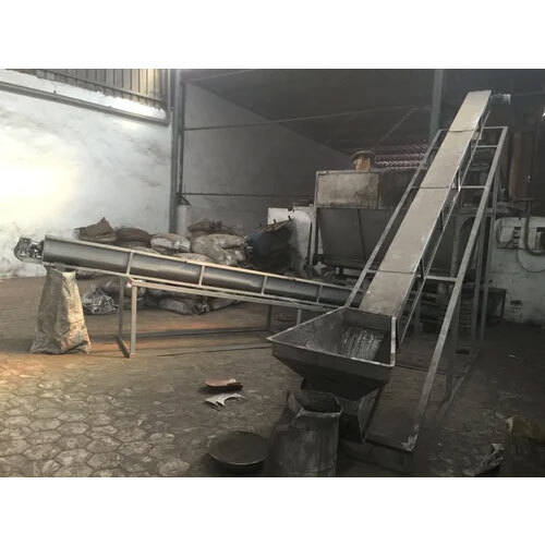 Worm Screw Conveyor By S.k. Engiineering And Steel Febrication
