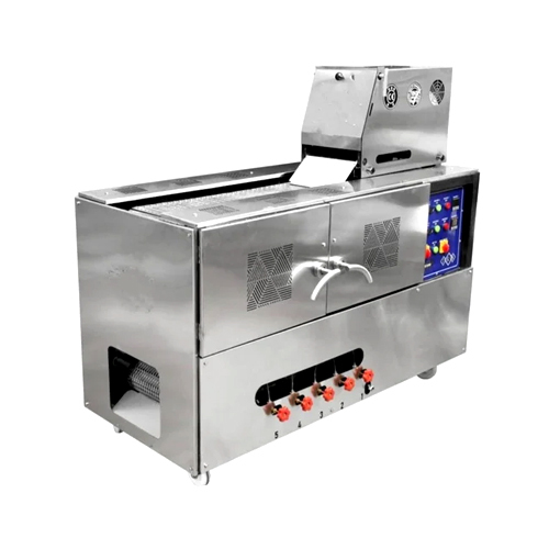 SS Full Cooked Chapati Making Machine