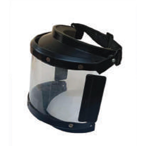 HEAT RESISTANT FACE SHIELD CLEAR