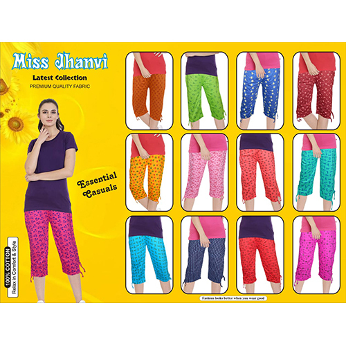 Ladies Fresh Fine Capri