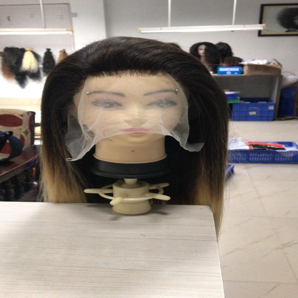 Natural full lace wig