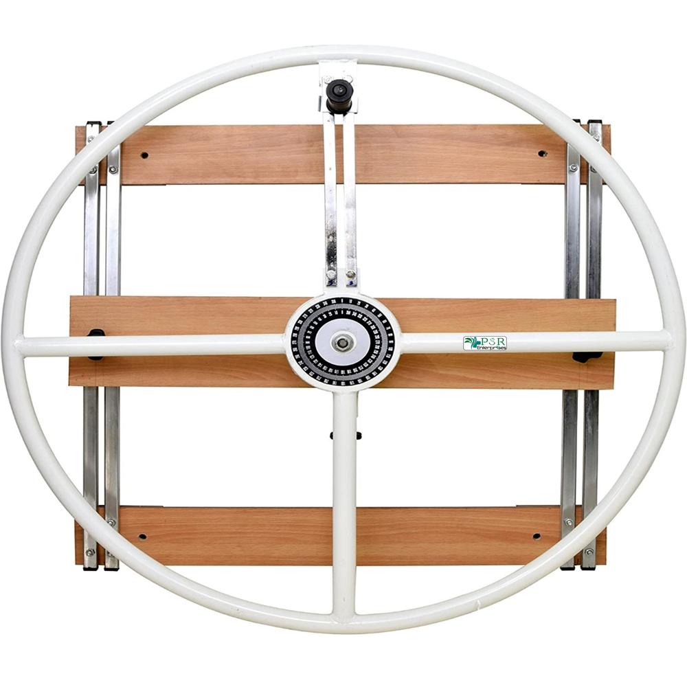Physio Therapy Shoulder Wheel Wall mounting 360 Degree Equipment for Shoulder Exercise with Three Laminated Wall Boards Height and Tension Resistance Adjusted with The knobs