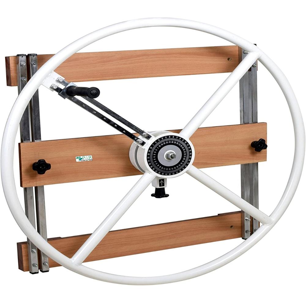 Physio Therapy Shoulder Wheel Wall mounting 360 Degree Equipment for Shoulder Exercise with Three Laminated Wall Boards Height and Tension Resistance Adjusted with The knobs