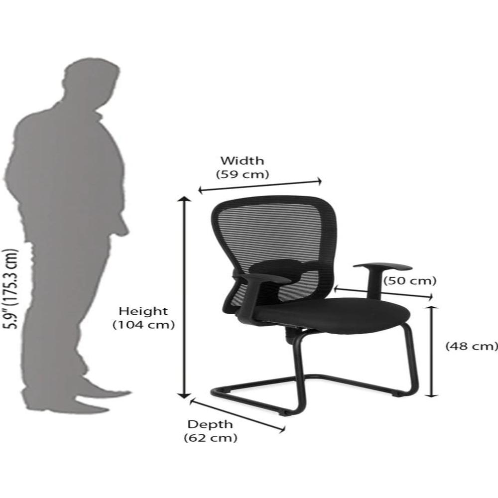 NILKAMAL ALBA VISITOR CHAIR 