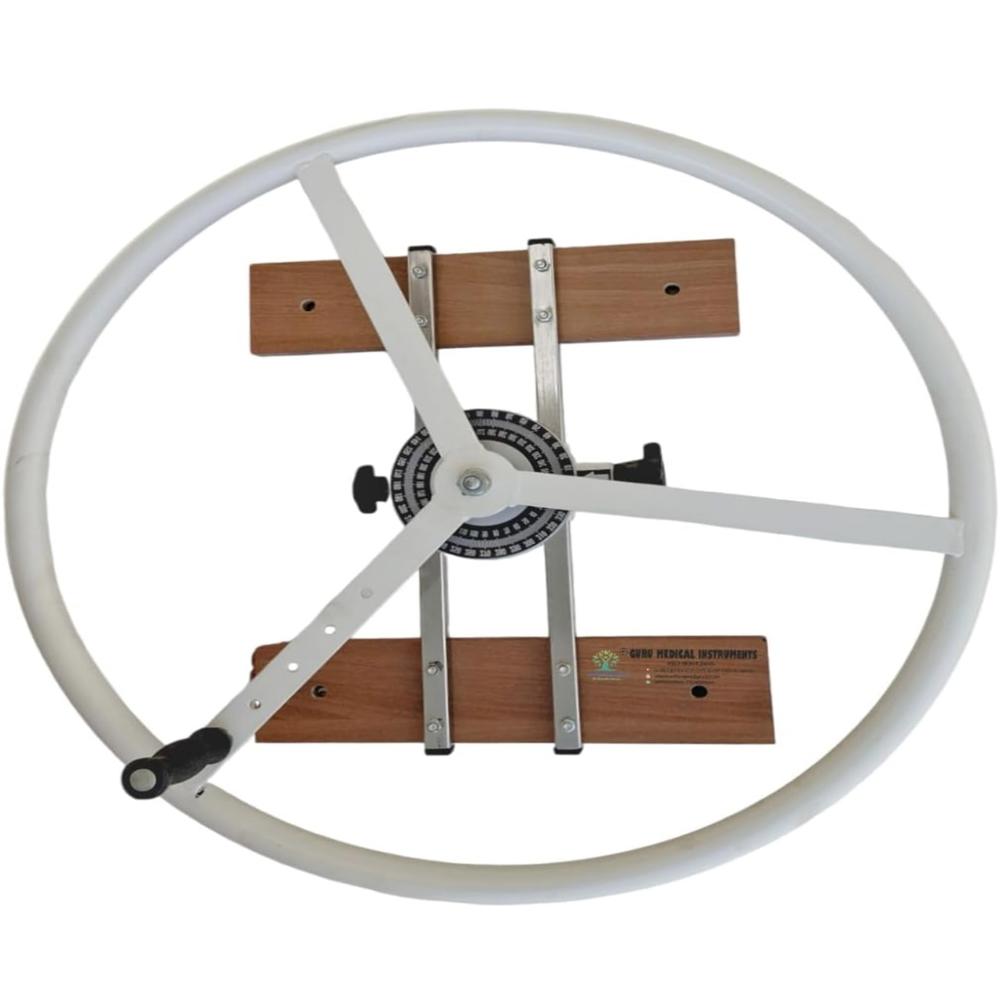 New Model Compact Size Shoulder Wheel Wall mounting 360 Degree Equipment for Shoulder Exercise with Three Laminated Wall Boards Height and Tension Resistance Adjusted with The knobs
