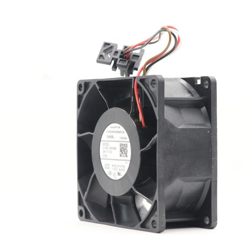 NMB MAT 3115RL-05W-B66 24V DC 0.50A 8cm Control Speed ACS880 Inverter Axial Fan 3115RL-05W-B60